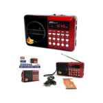 Radio Coranique Numérique Portable JOC – Almos7af Al-Nateq Al-Mo3alem avec Lecteur MP3 & Batterie Rechargeable
